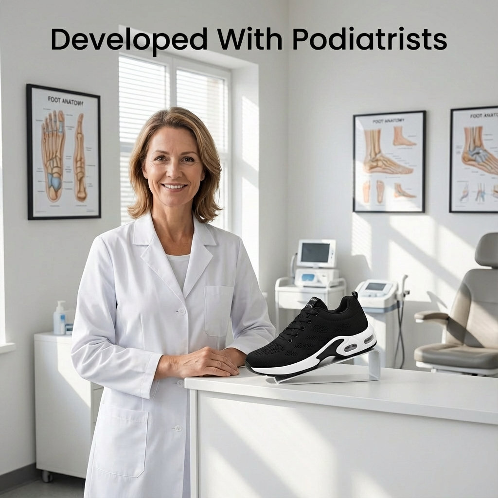 12-Hour Shift Shoes for All-Day Foot, Knee & Back Pain Relief