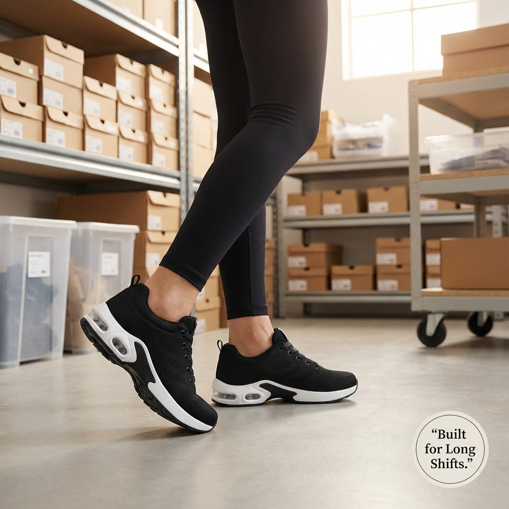 12-Hour Shift Shoes for All-Day Foot, Knee & Back Pain Relief (Copy)
