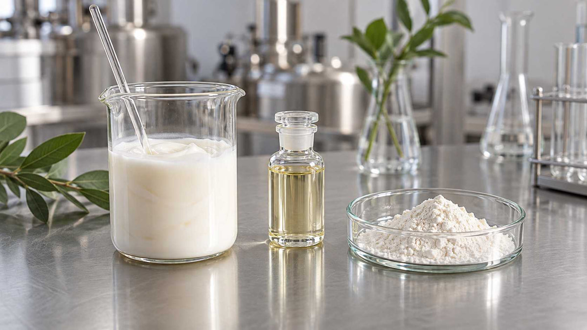 Cosmetic ingredients and formulation materials
