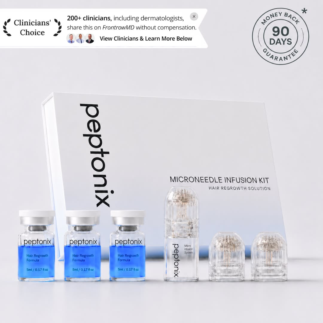 The Most Powerful Peptide Infusion  Hair Regrowth System