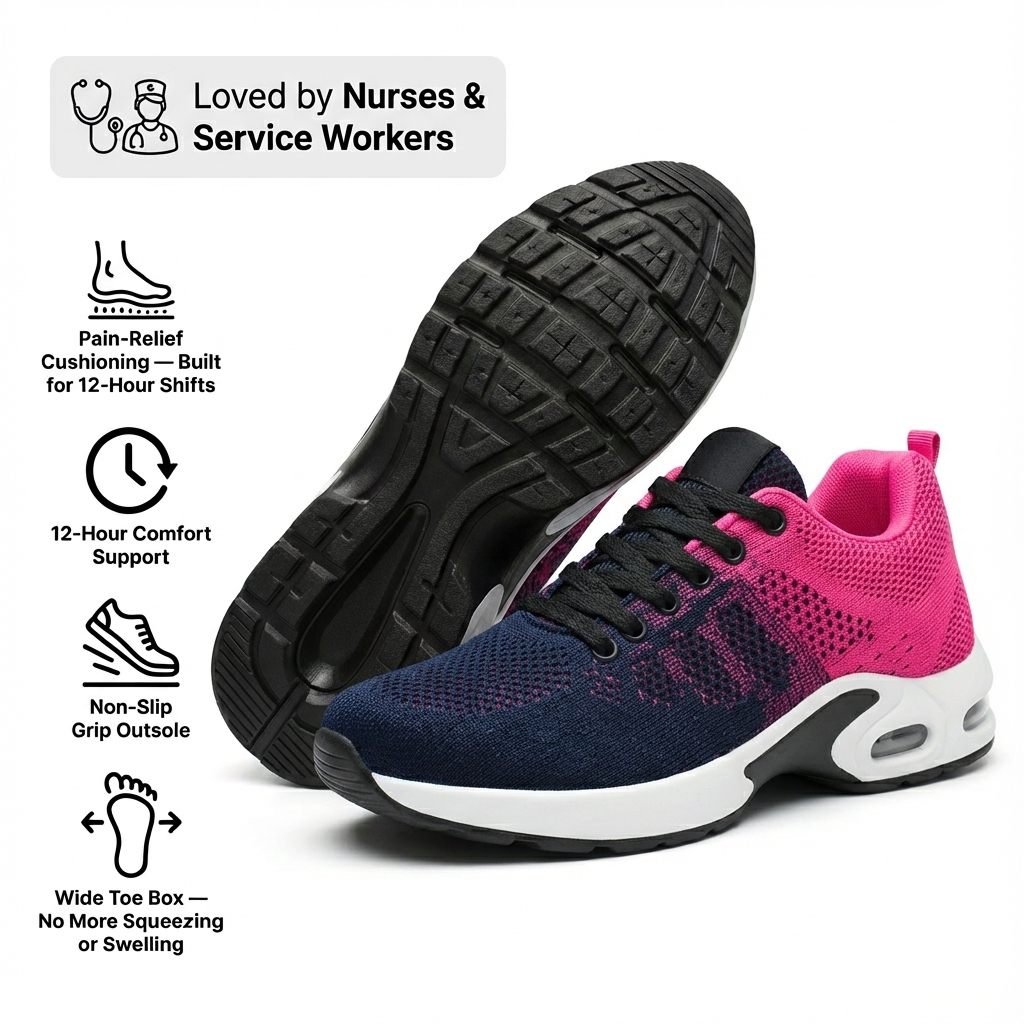 Built for 12-Hour Shifts on Hard Floors