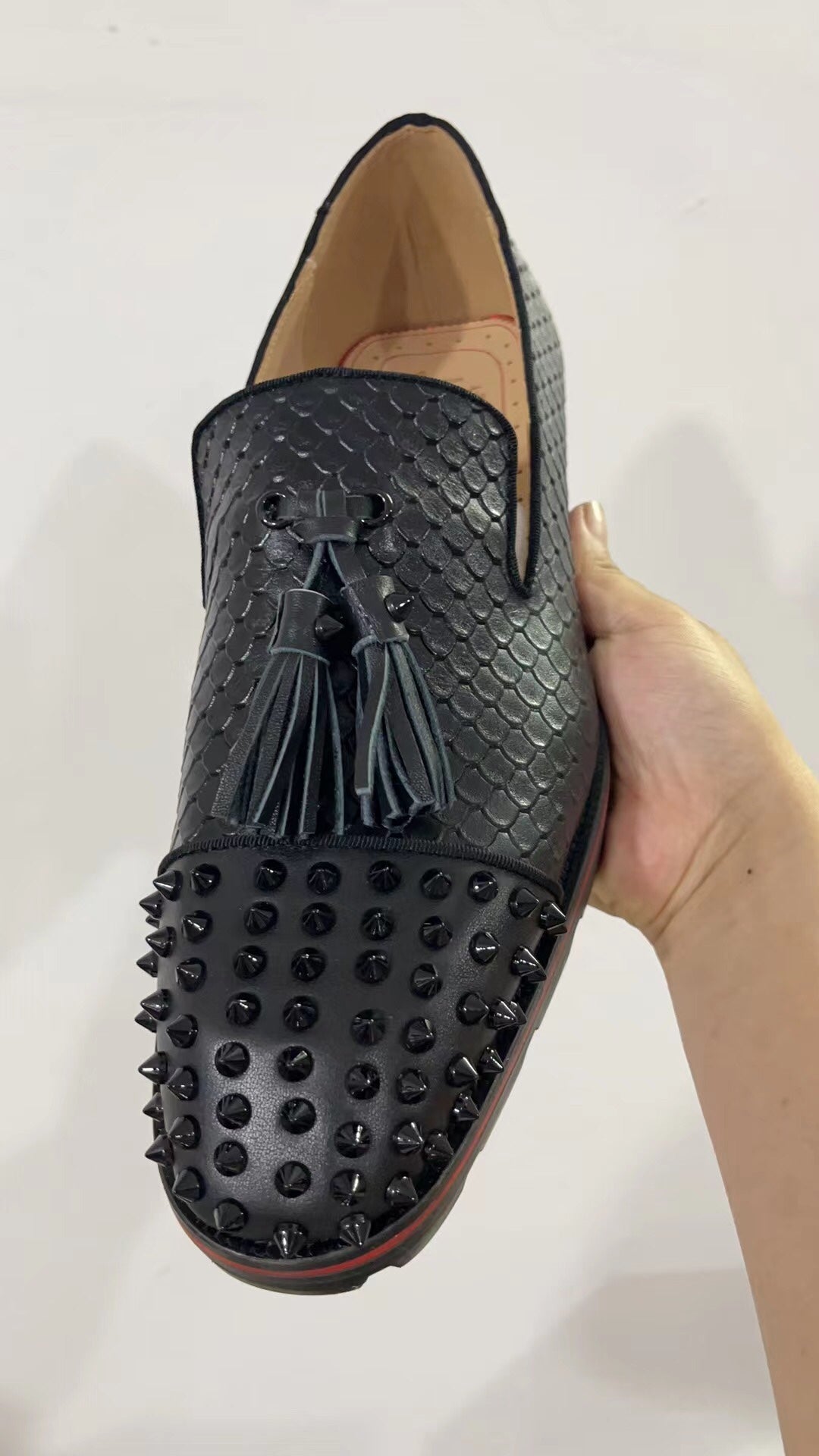 Leather shoes