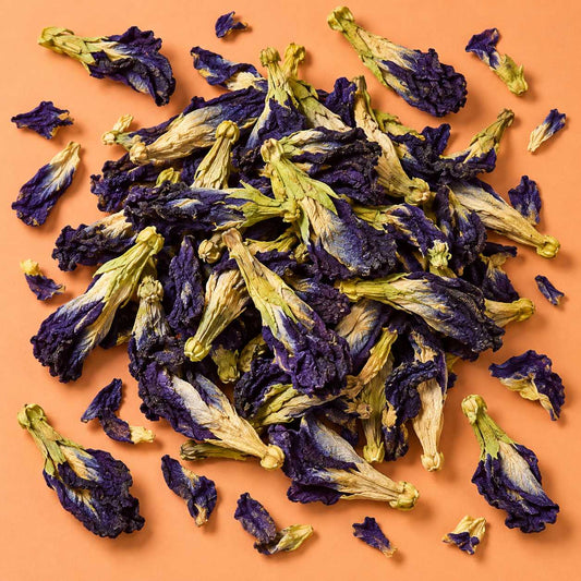 Whole Dried Butterfly Pea Flowers