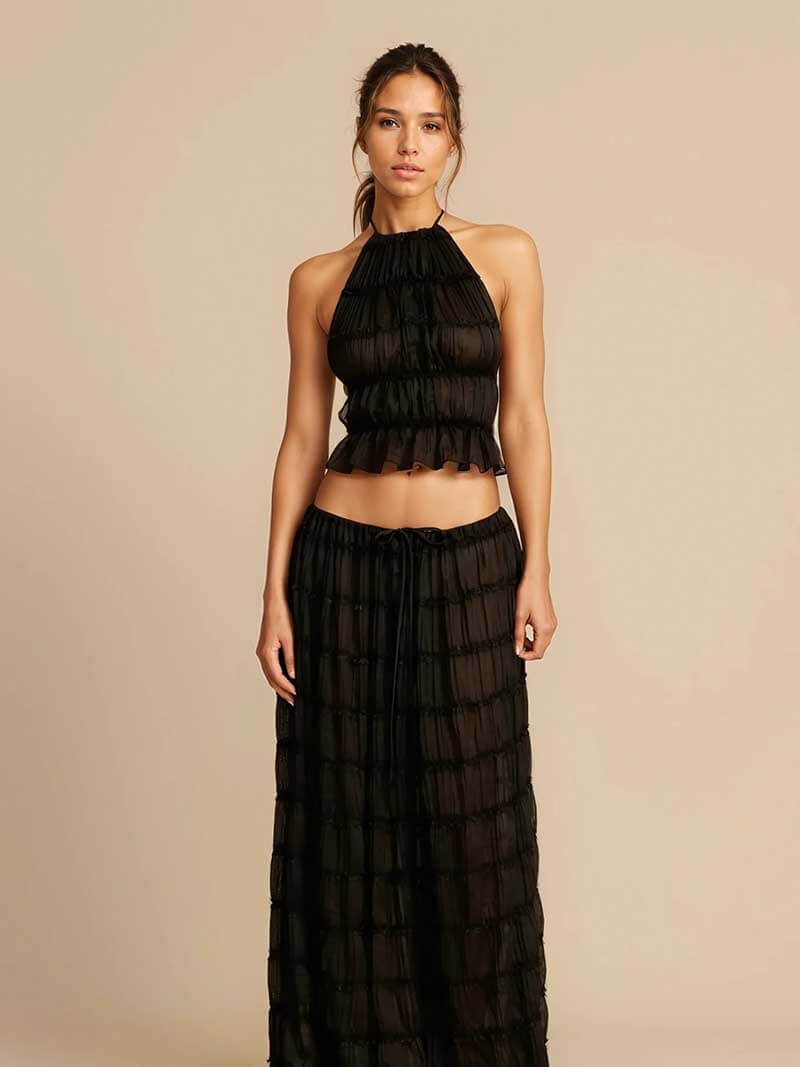 Beatrice | Bohemian Ruffle Set
