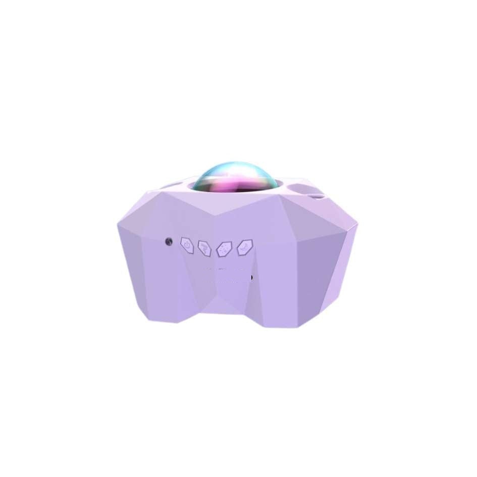 Lumitero Nordic Lamp LED Starry Projection Built-in Bluetooth Speaker and Remote Multi-Color Night Lamp