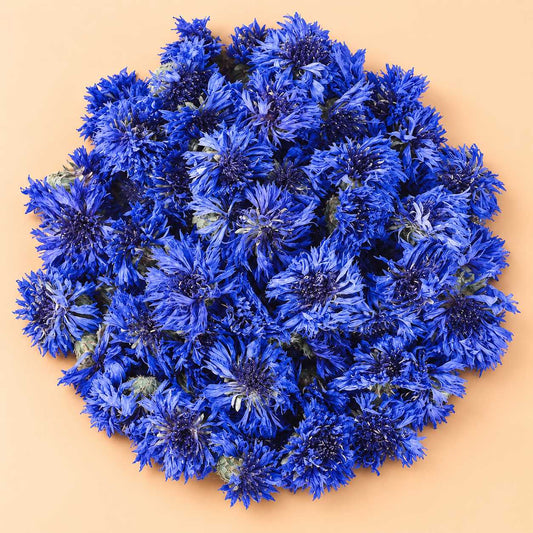 Whole Dried Cornflowers