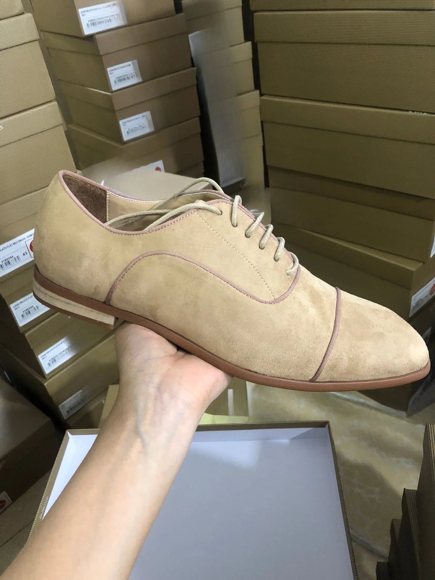 Leather shoes