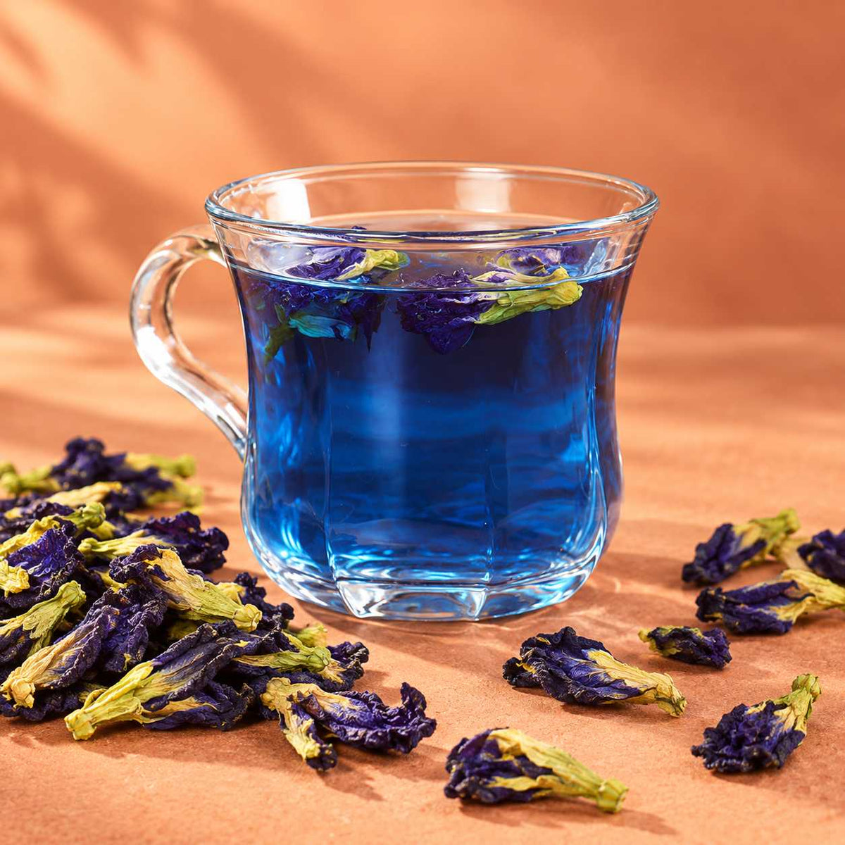 Whole Dried Butterfly Pea Flowers