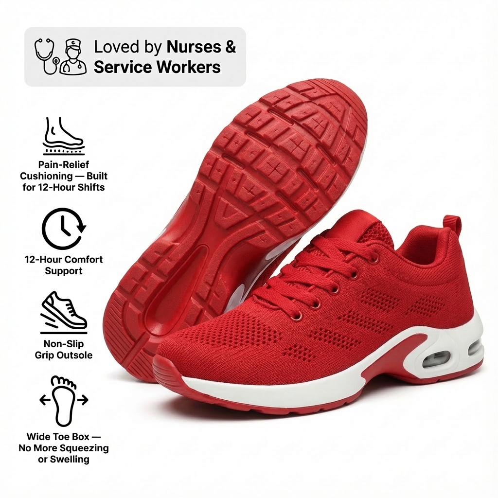 Built for 12-Hour Shifts on Hard Floors
