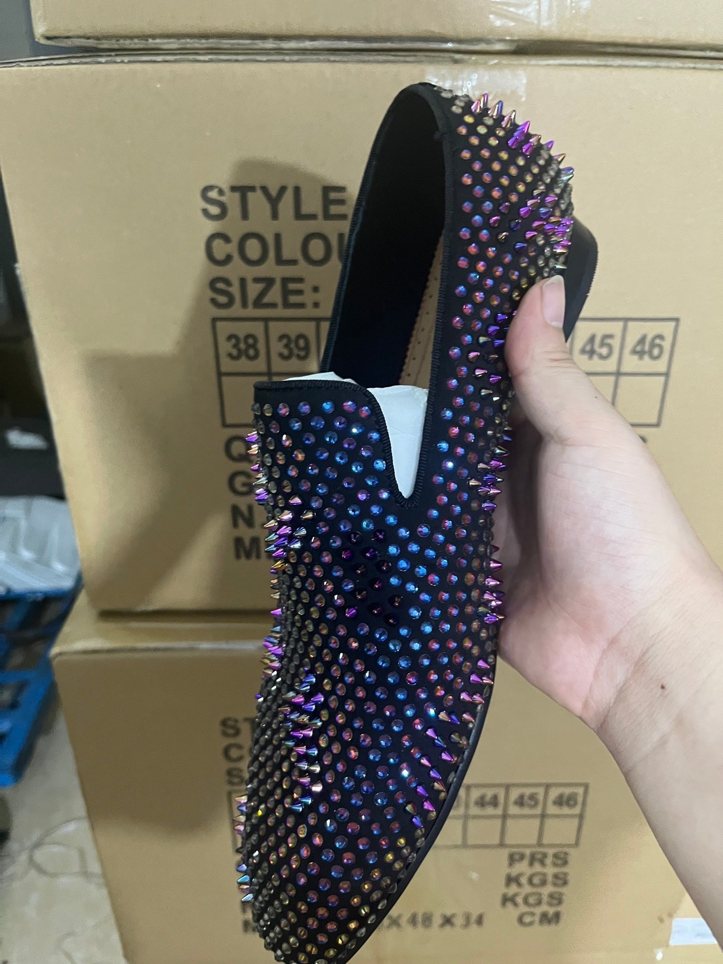 Leather shoes
