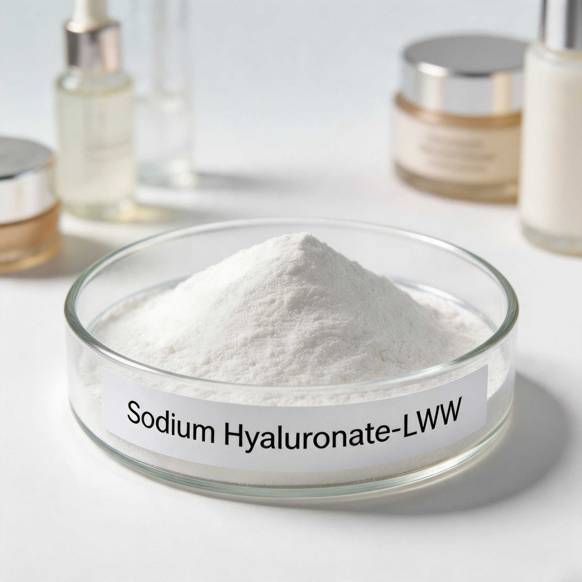 Low molecular weight Sodium Hyaluronate white powder cosmetic raw material